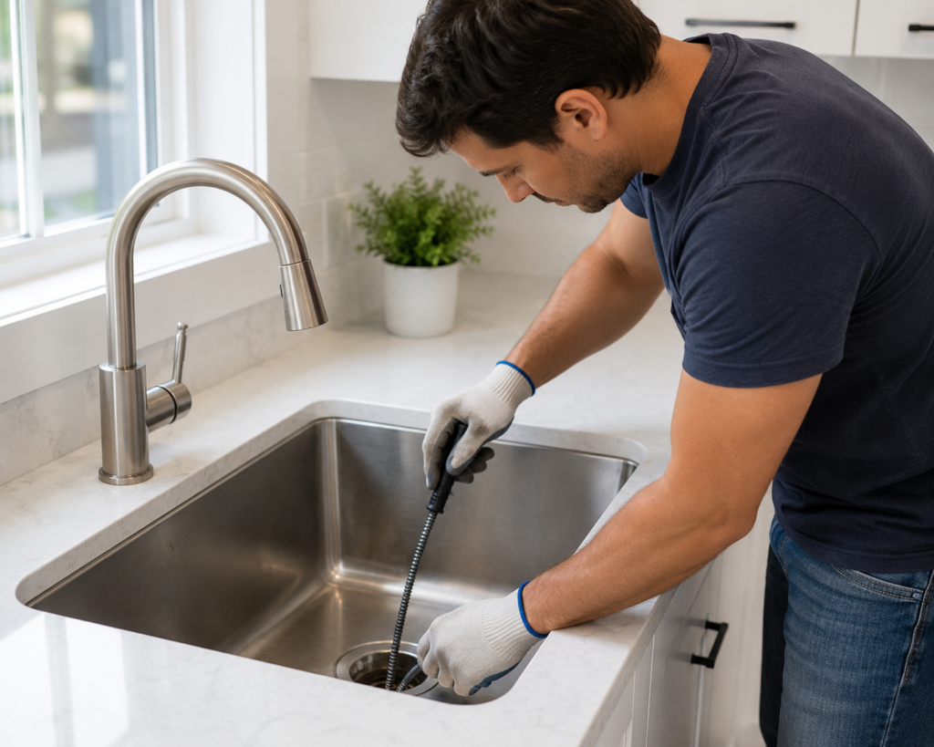 Cleaning Drain