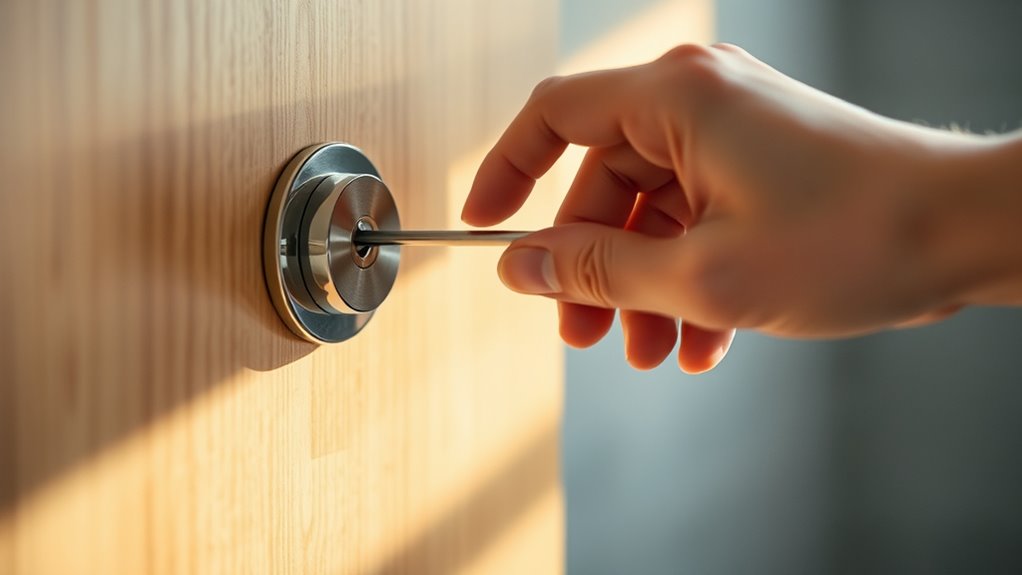 Unlock Your Bathroom Door