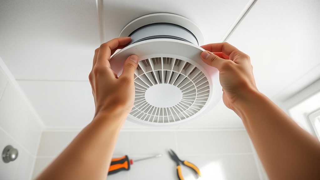 bathroom exhaust fan replacement