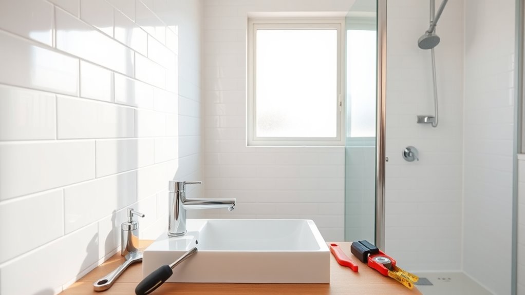 bathroom renovation step by step