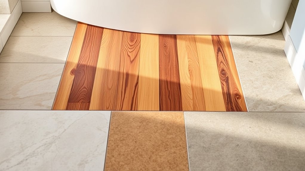 best durable bathroom flooring