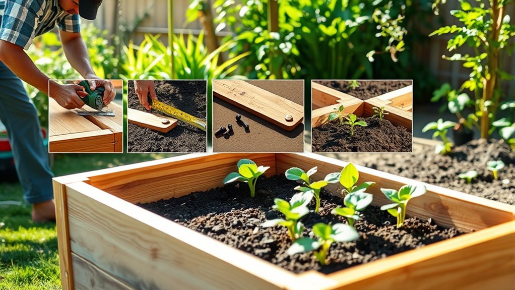 building raised garden beds