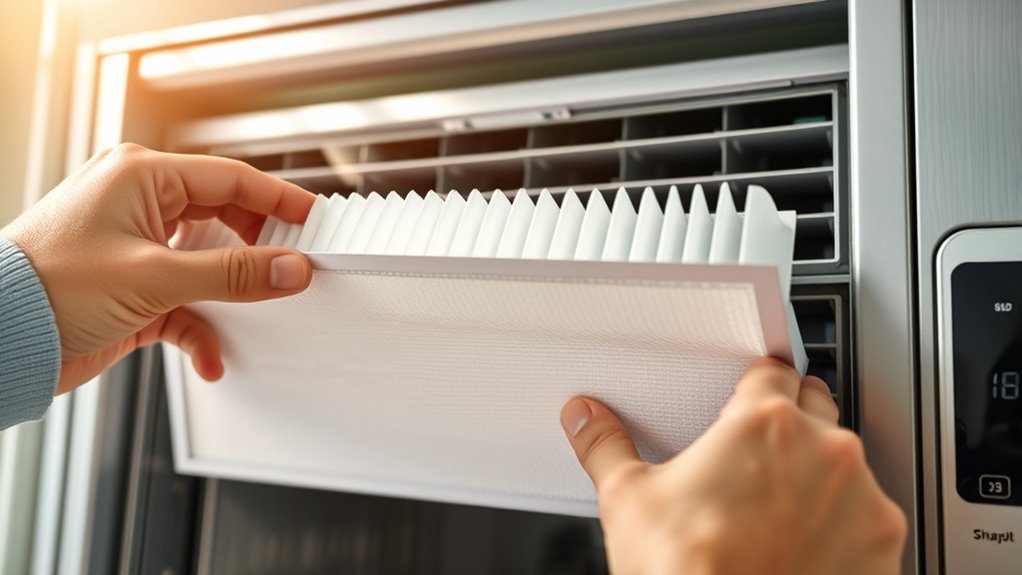 check and replace filters