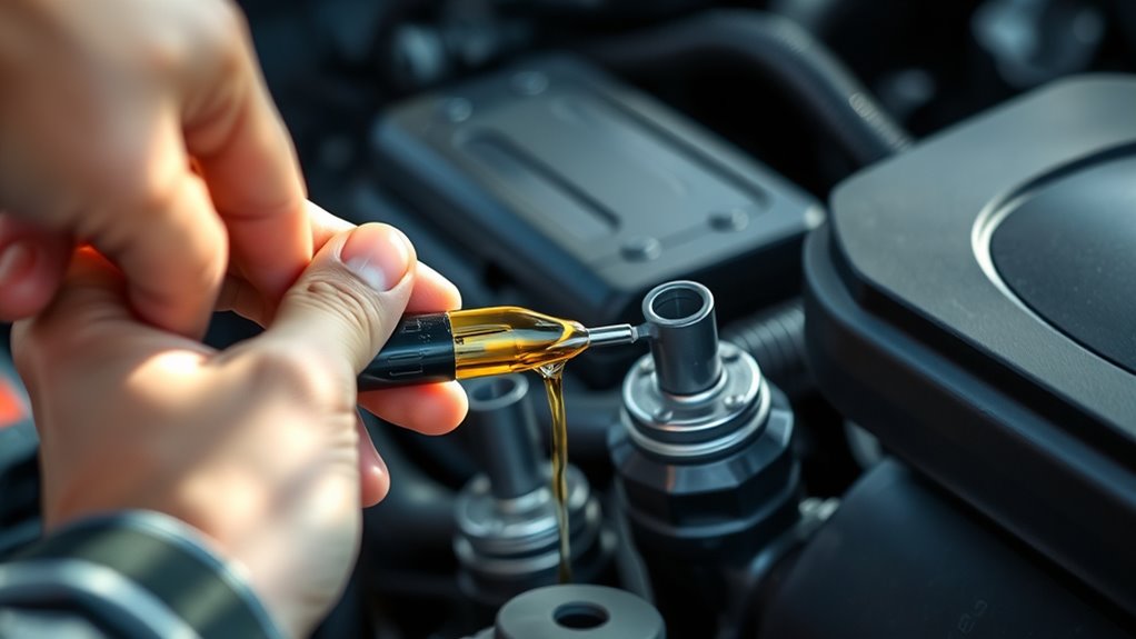 check oil regularly change accordingly