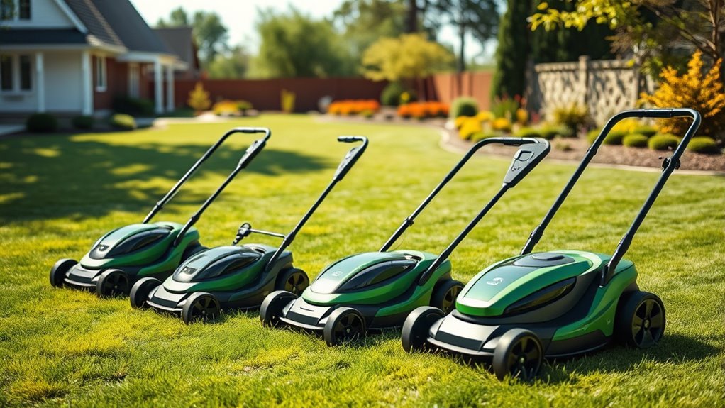 choosing safe suitable lawn mower