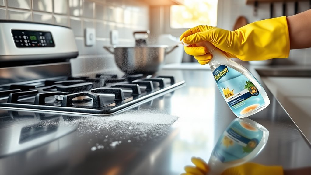 clean grease promptly and regularly