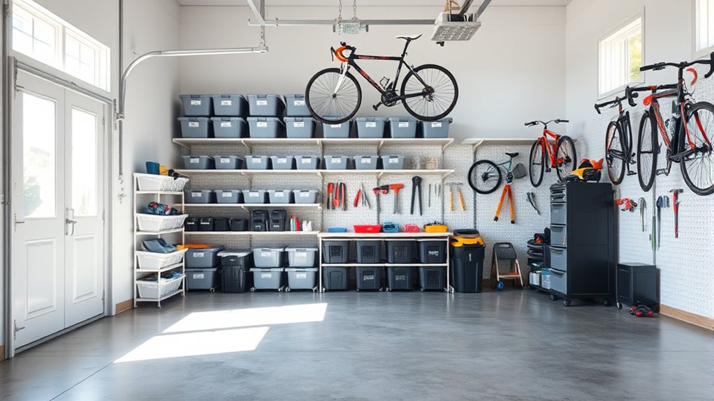 clear clutter to maximize space