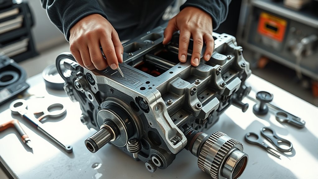 engine block repair instructions