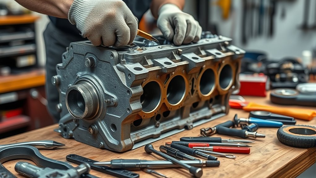 engine block repair techniques
