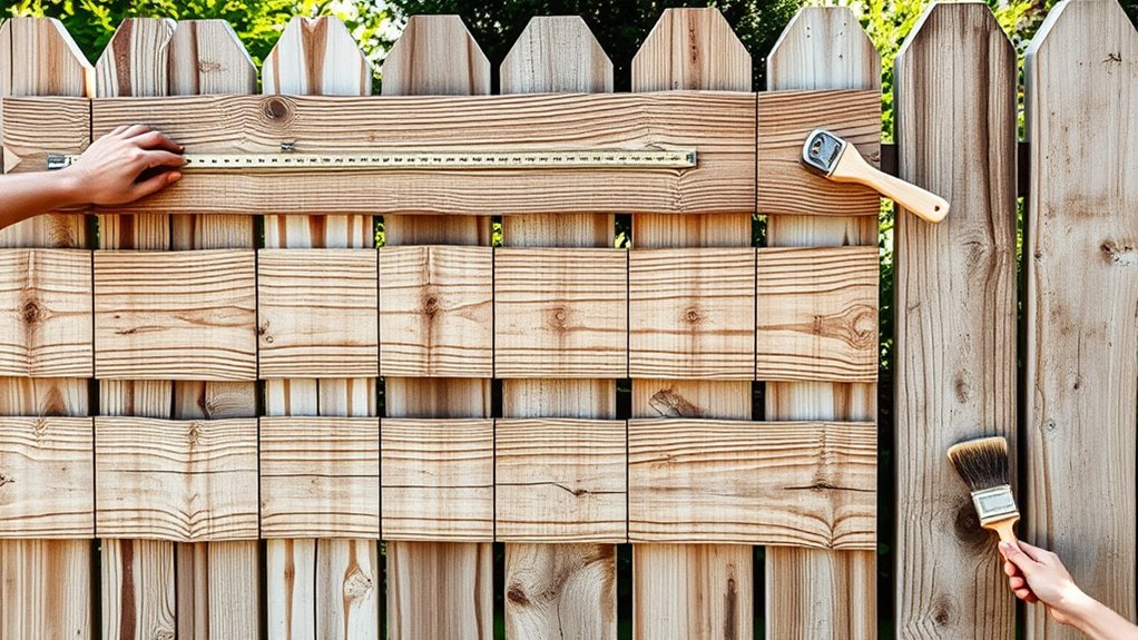 fence repair in five steps