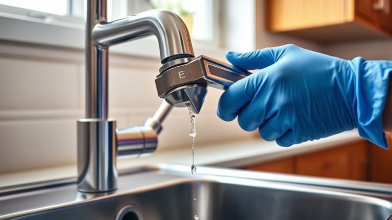 fixing a leaking faucet