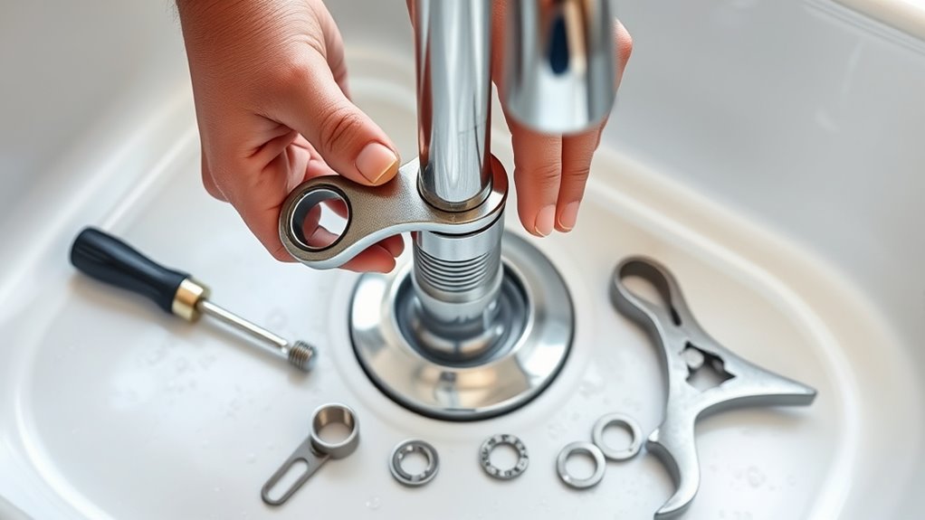 fixing sink faucet issues