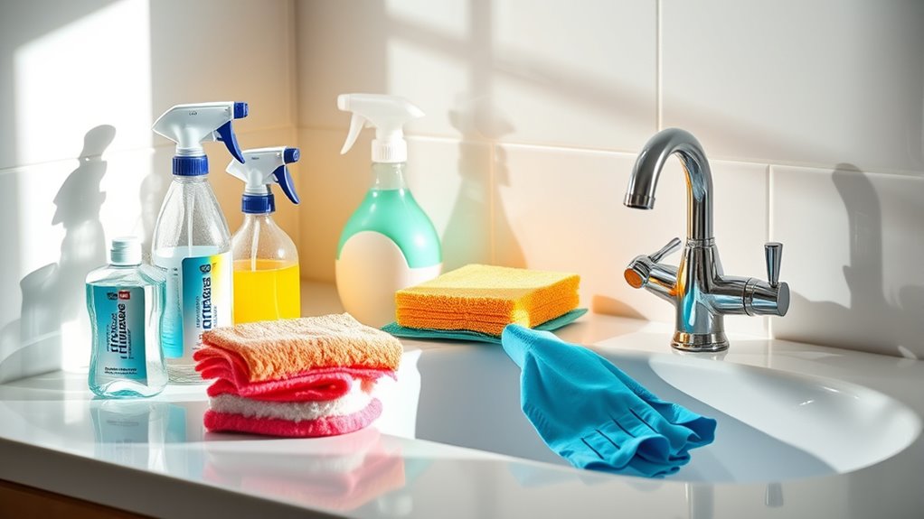How To Clean Bathroom