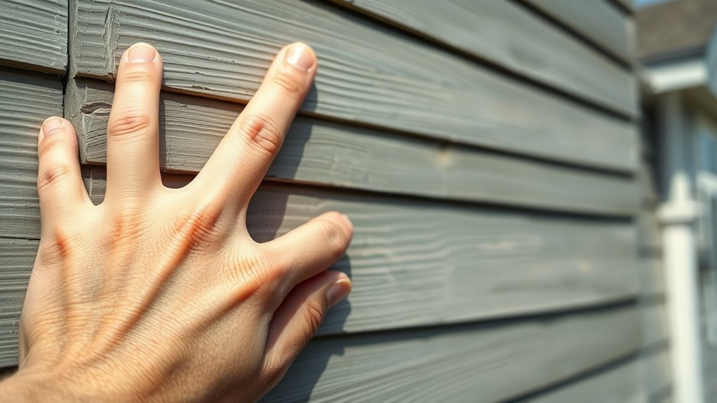 inspect siding regularly for damage