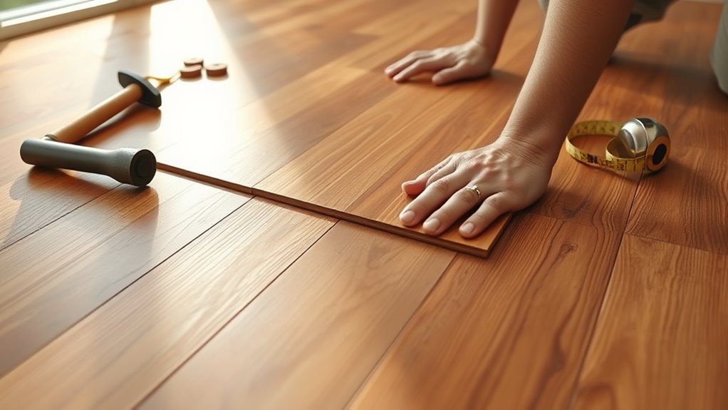 installing hardwood flooring steps
