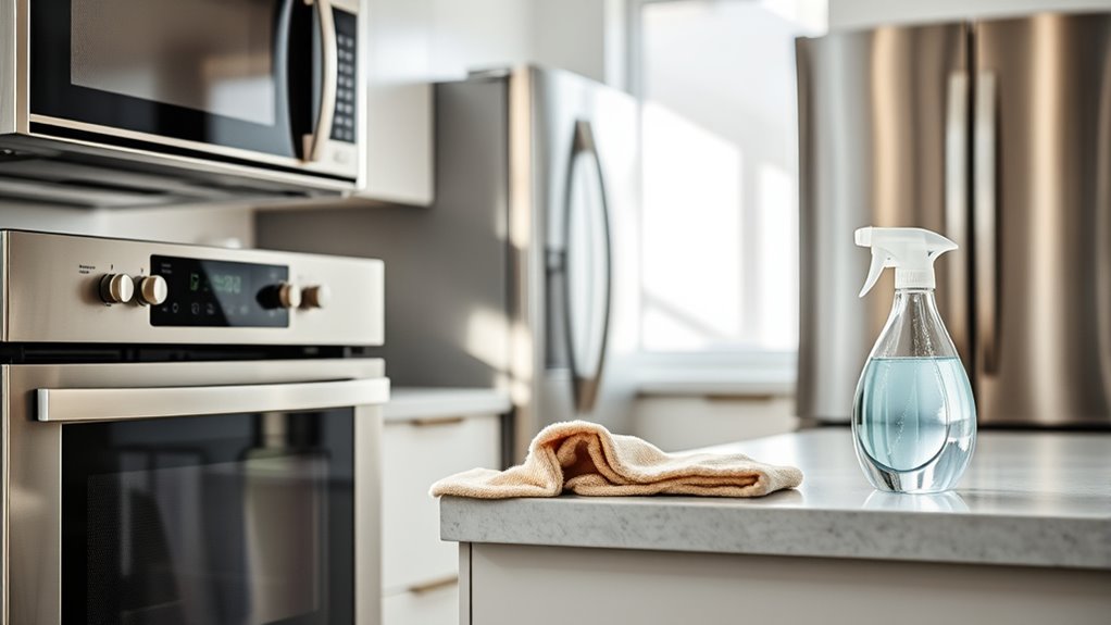 kitchen appliance cleaning tips