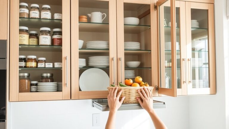 kitchen cabinet organization tips
