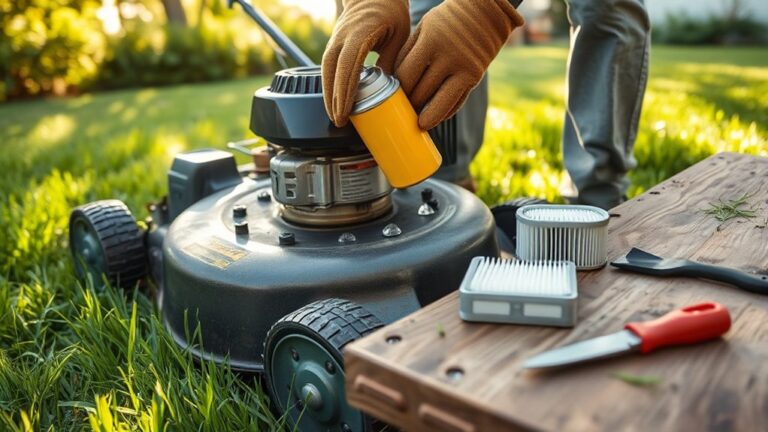 lawn mower maintenance tips