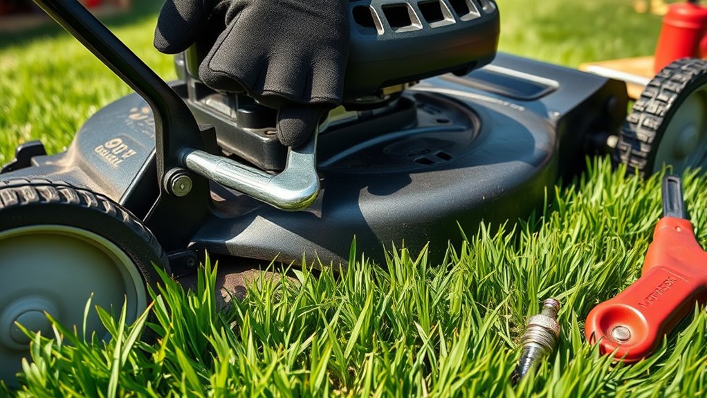 lawn mower maintenance tips