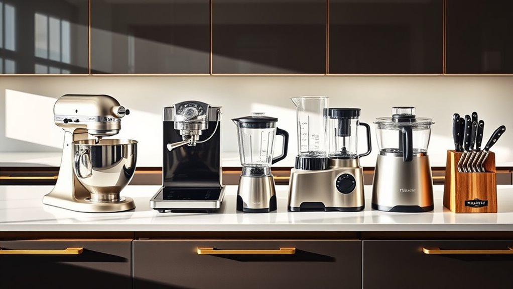 luxury gourmet kitchen appliances