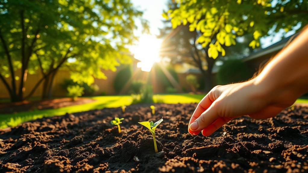 optimal sunny well drained site