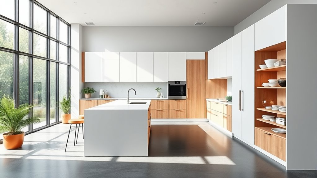 optimize kitchen layout and storage
