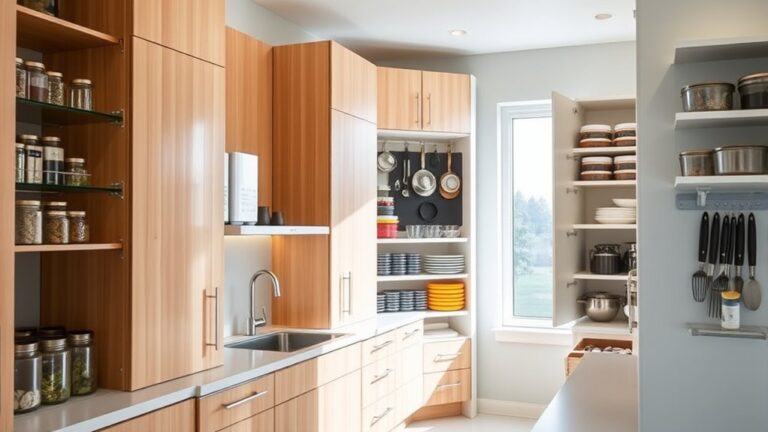 optimize kitchen storage space