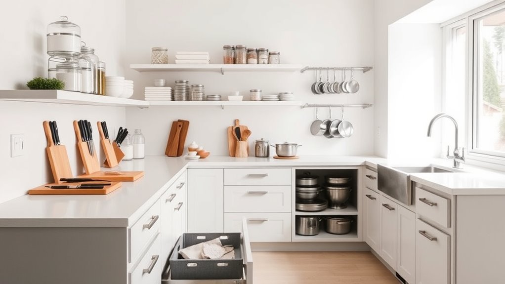organize zones for efficiency