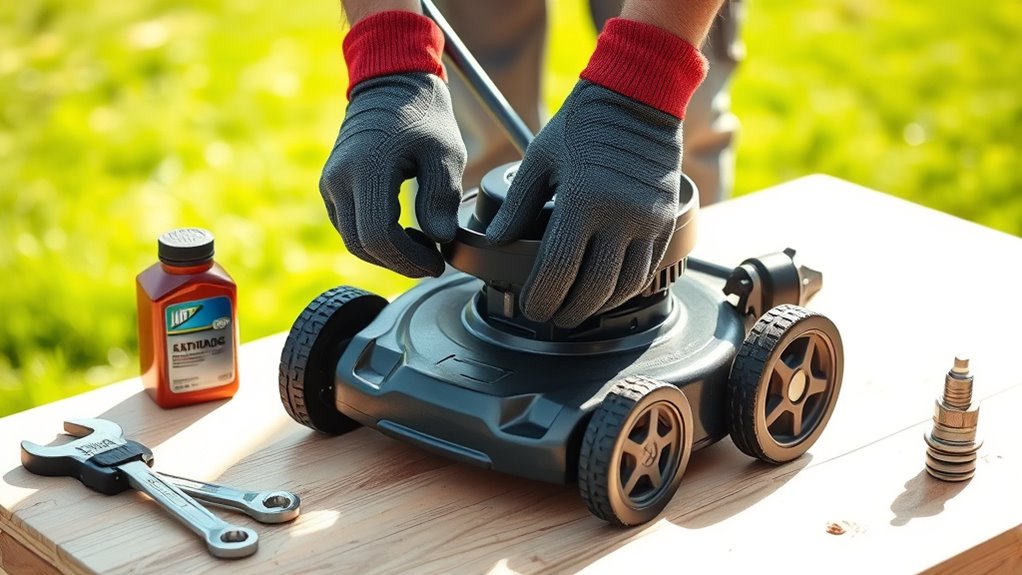 Push Mower Maintenance