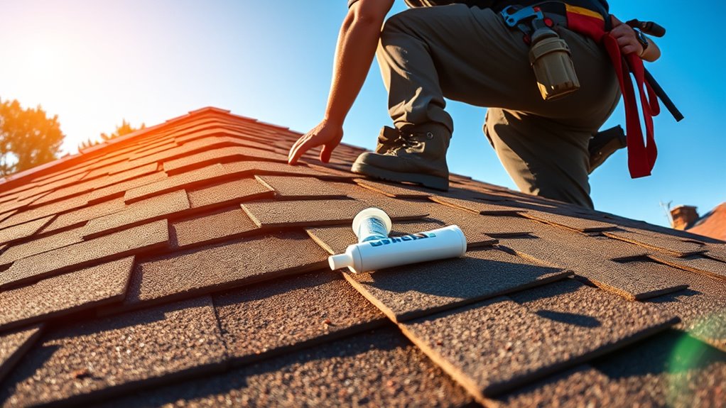 pro roofing repair steps