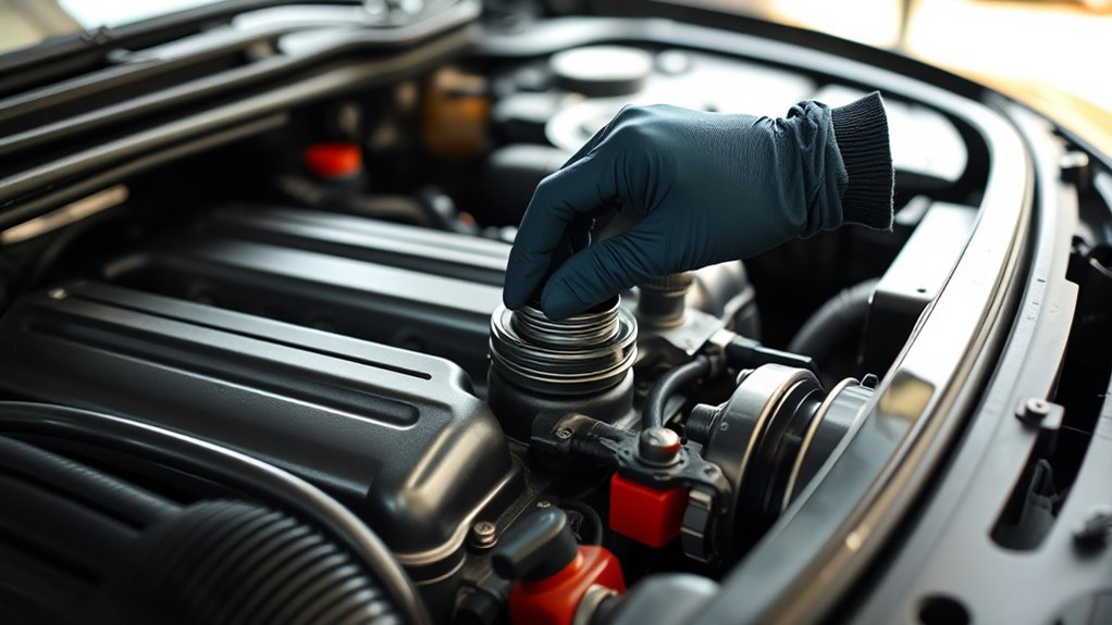 regular oil checks and changes
