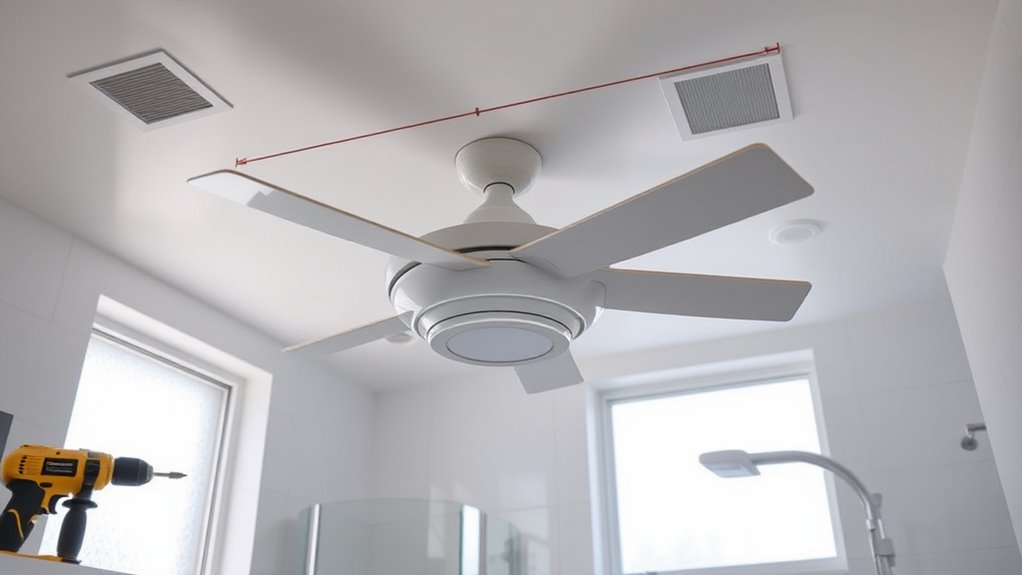 Install a Bathroom Fan