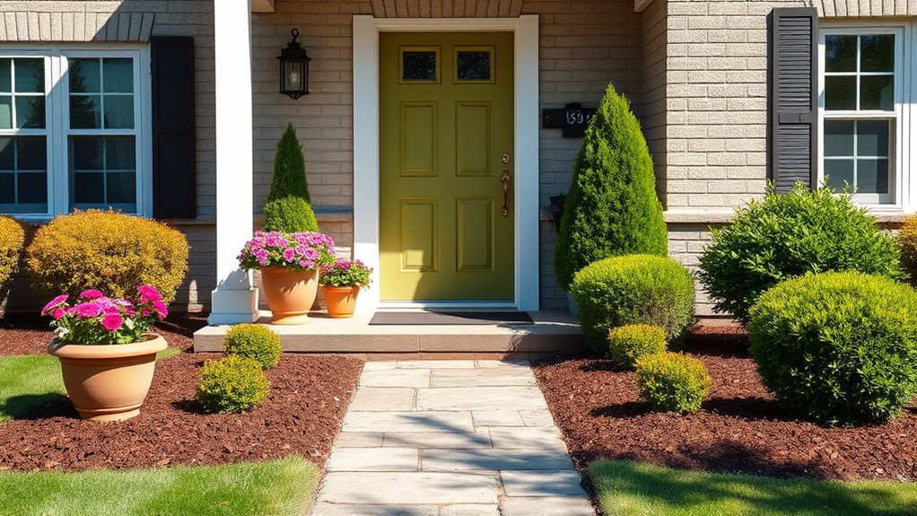 simple outdoor curb upgrades