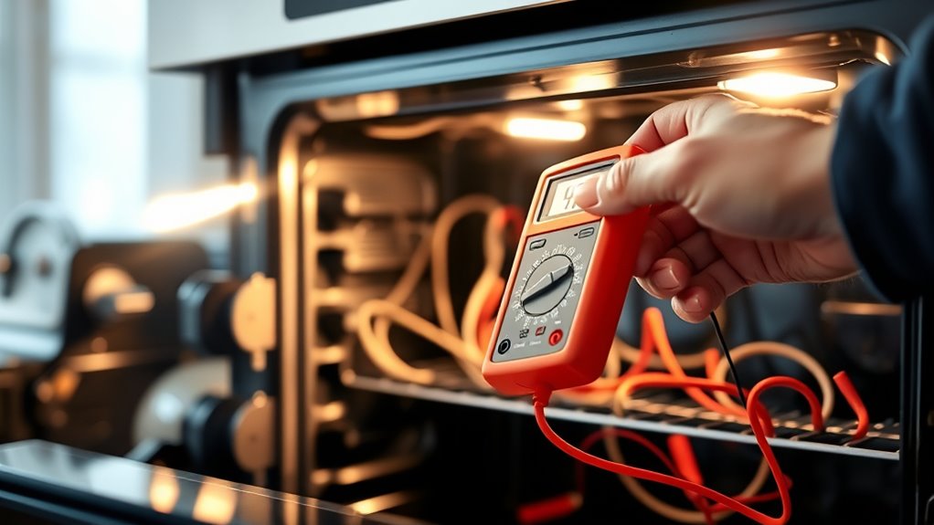 assess electrical oven issues