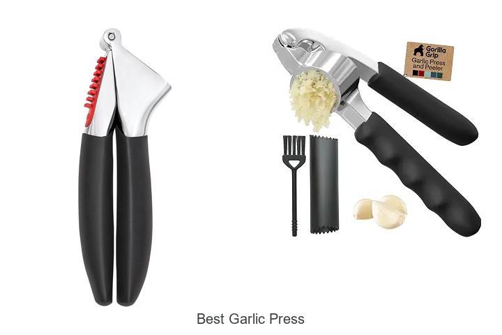 Best Garlic Press Reviewed: Crush Garlic Like A Pro Today!