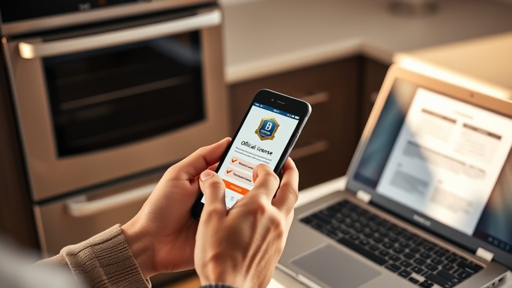 check licenses and insurance