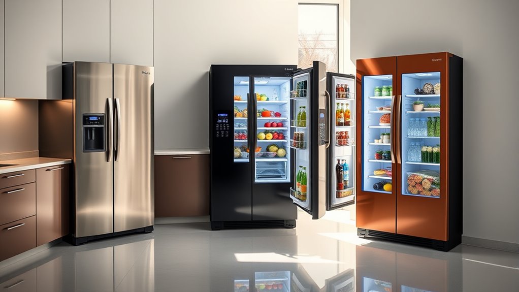 connected smart refrigerator features