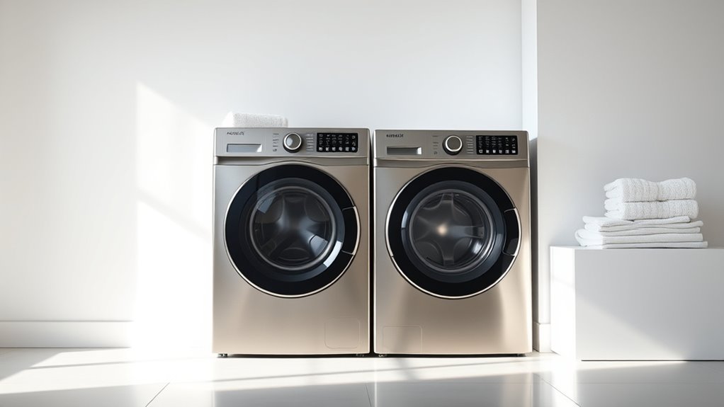 efficient quiet family friendly laundry
