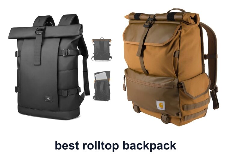 10 Best Rolltop Backpack For Easy Commuting