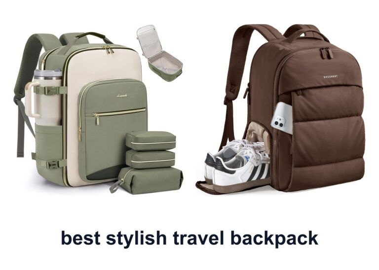 10 Best Stylish Travel Backpack to Pack With Ease
