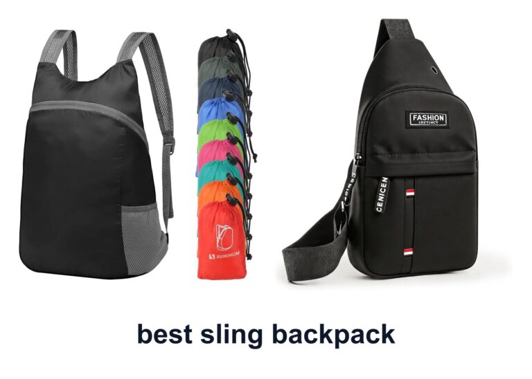 10 Best Sling Backpack To Carry Daily Essentials