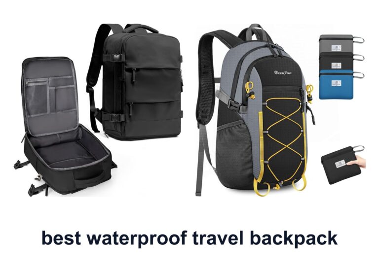 10 Best Waterproof Travel Backpack For Rainy Trips