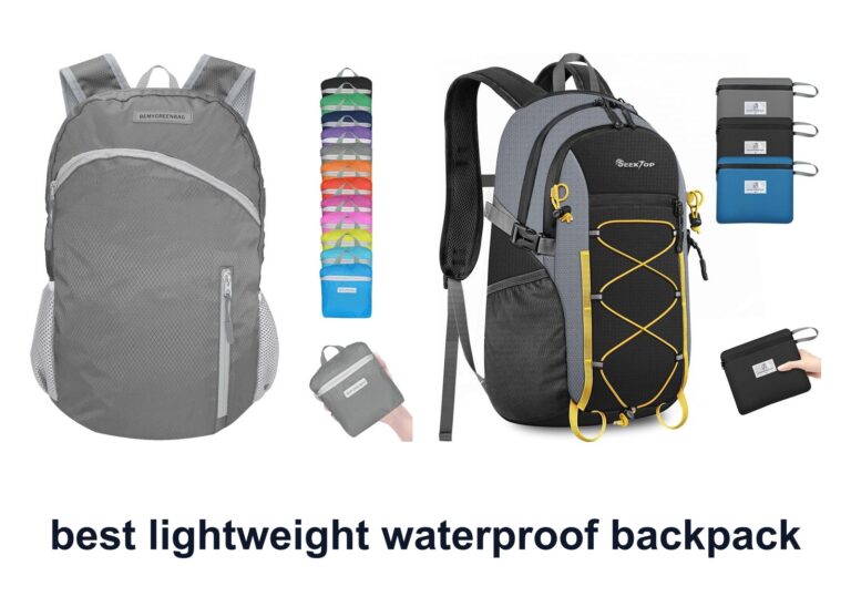 10 Best Lightweight Waterproof Backpack For Travel