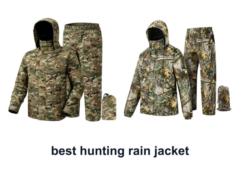 10 Best Hunting Rain Jacket For Wet Hunts