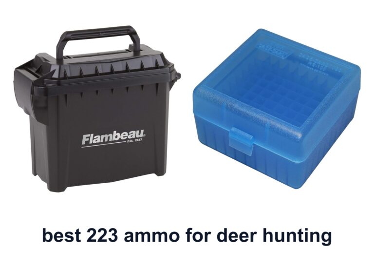 10 Best 223 Ammo Deer Hunting For Easy Storage