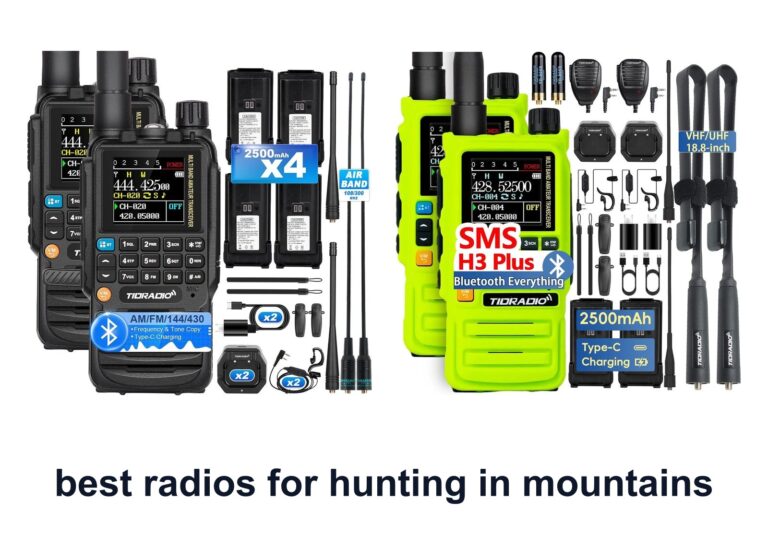 10 Best Radios Hunting Mountains To Stay Connected