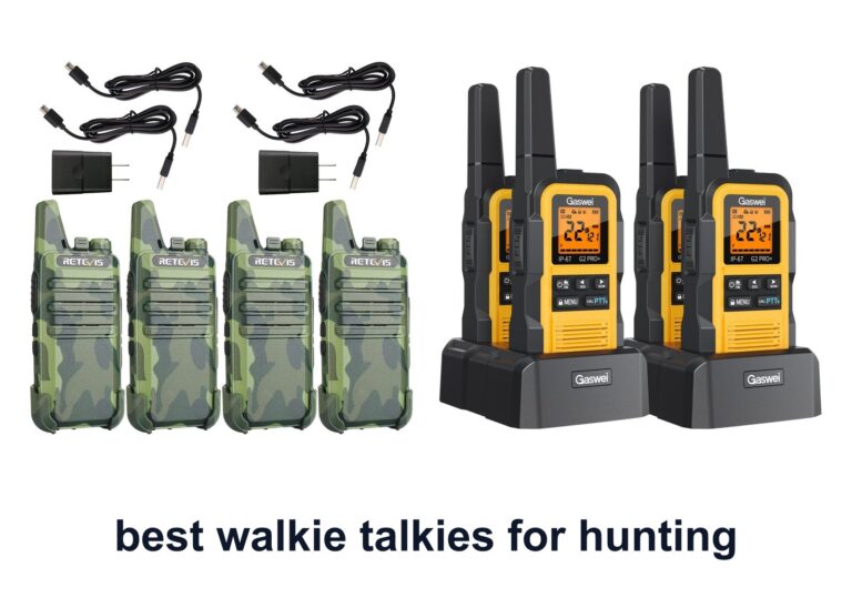 10 Best Walkie Talkies Hunting For Clear Signals