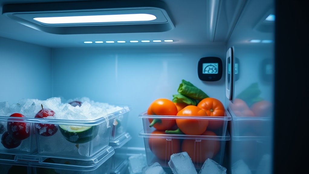ideal freezer temperature setting