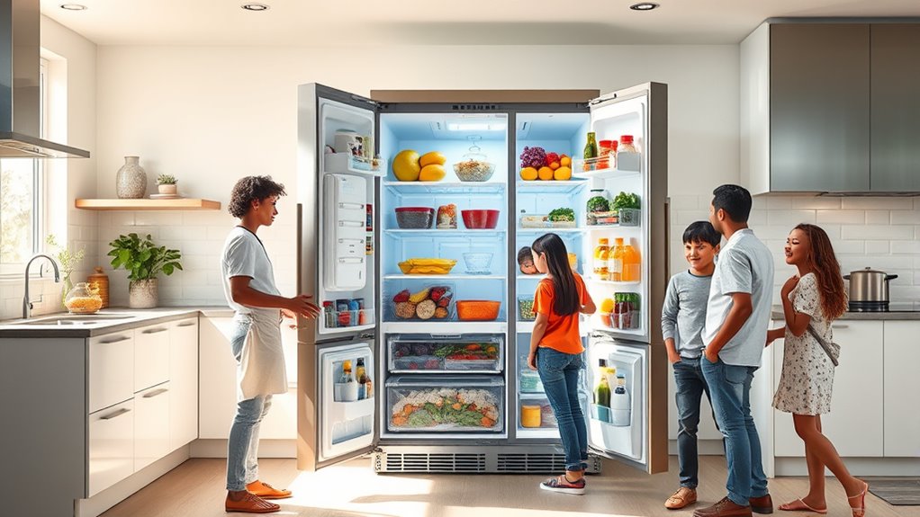 large family fridge essentials