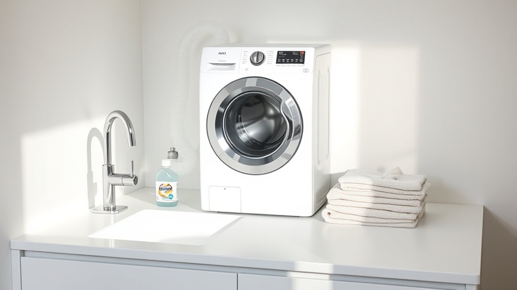 proper portable washer installation